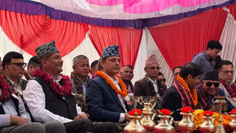 Nepal's first model clean and tidy rural municipality declared