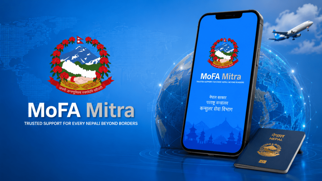 'MoFA Mitra' mobile app launched to serve Nepalis living abroad