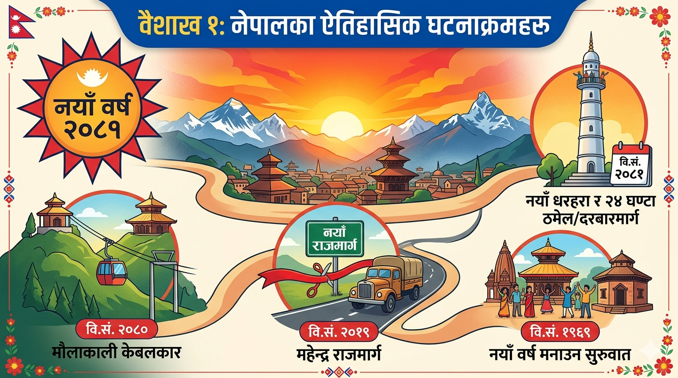 Baisakh 1: Historical events in Nepal