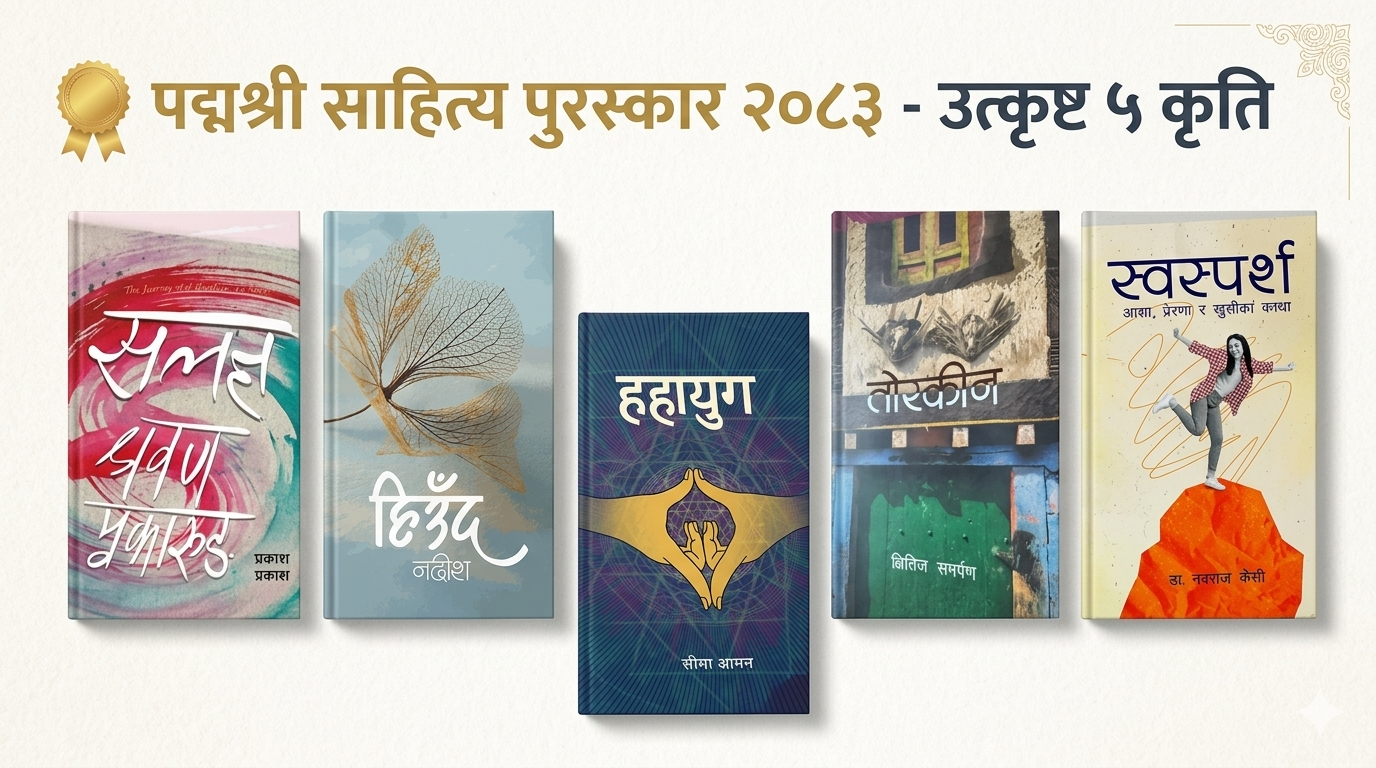 'Padma Shri Literature Award' best five (Shortlist) works public