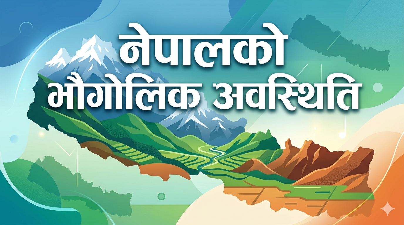 Geographical location of Nepal
