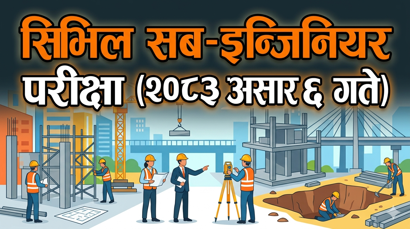 Civil Sub-Engineer Examination (2083 Ashar 6)