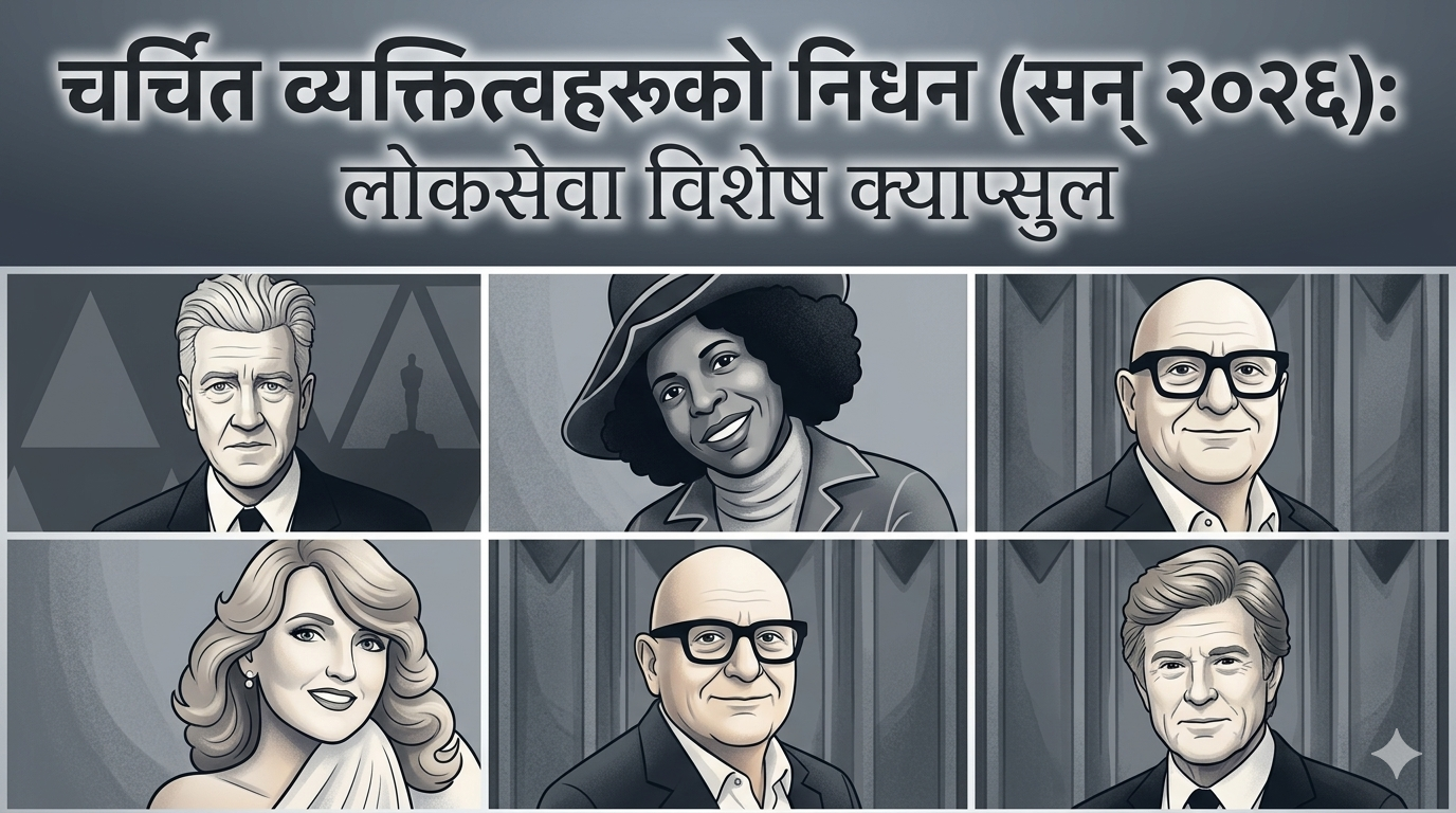 Deaths of Famous Personalities (2026): Public Service Special Capsule