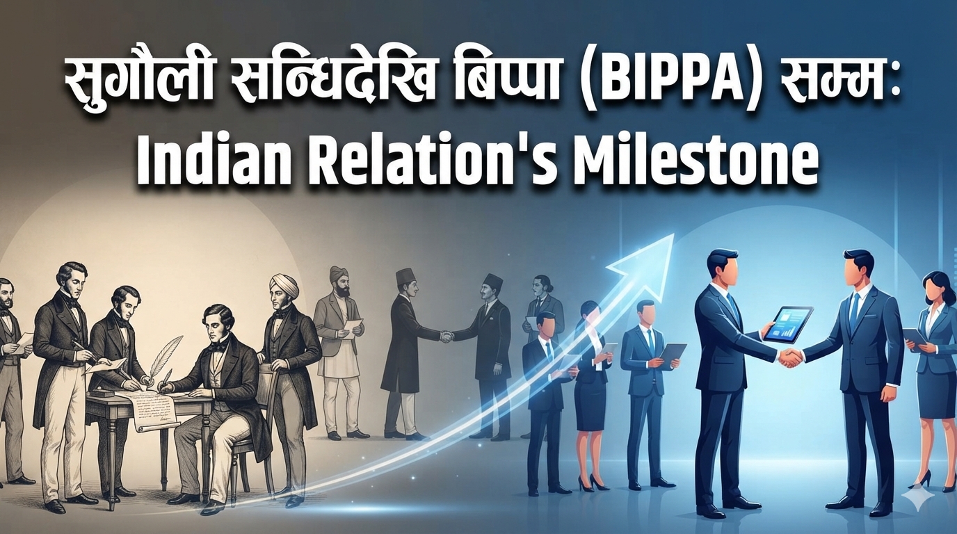 सुगौली सन्धिदेखि बिप्पा (BIPPA) सम्म: Indian Relation's Milestone