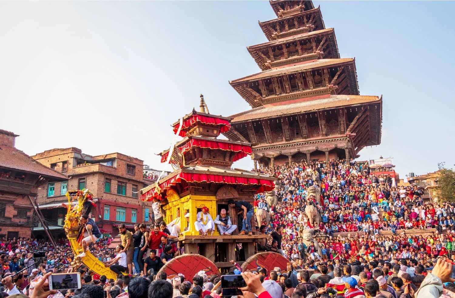Major festivals and celebrations celebrated in Nepal